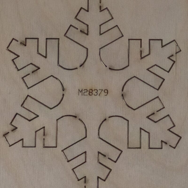 FIOCCO DI NEVE 16 CM