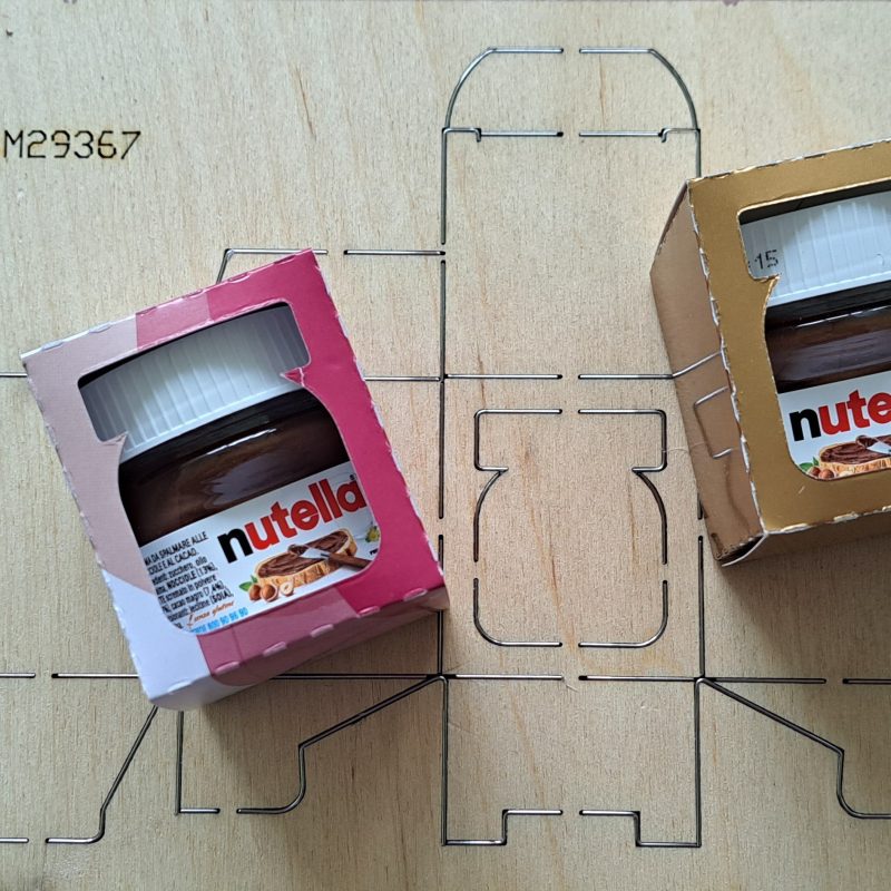SCATOLINA VASETTO NUTELLA per STANDARD
