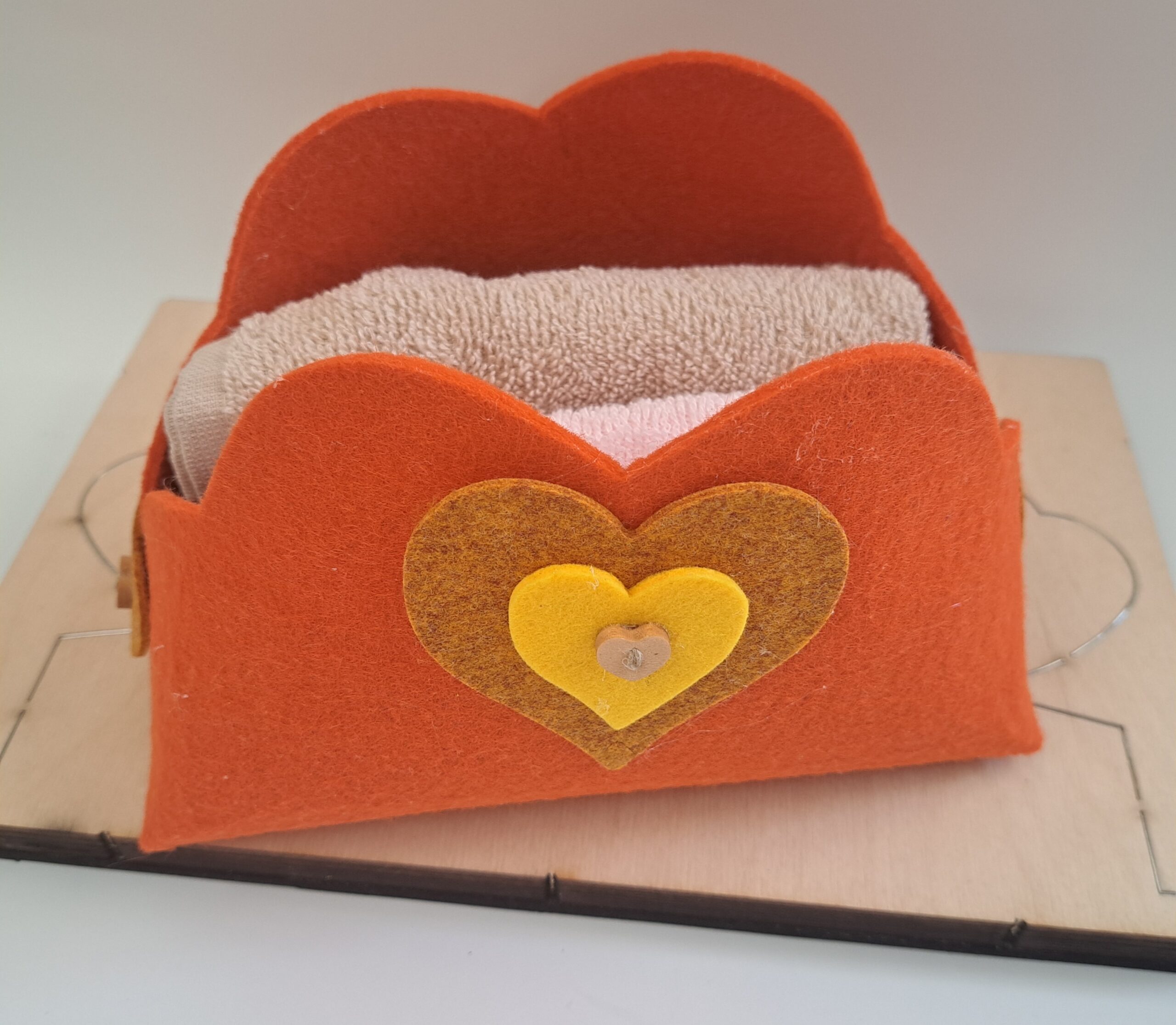 CESTINO A CUORE per PLUS